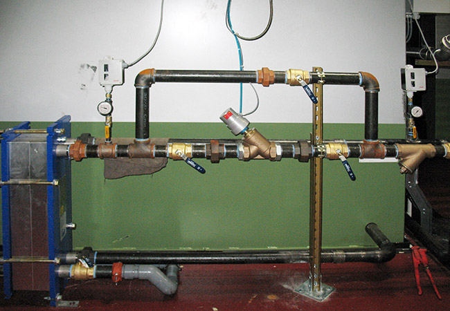 process piping for chilled water system (sfs intec, medina ohio)